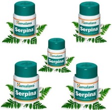 5X SERPINA Himalaya 100 Tabs Each With Long Expiry  Free Shipping