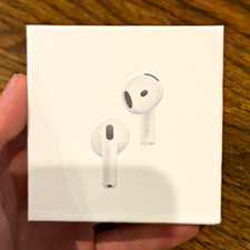 Apple AirPods Wireless Bluetooth In-Ear Earbuds w/ Charging Case, White