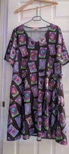 Popsy Purple Tarot Card Dress  Size 24