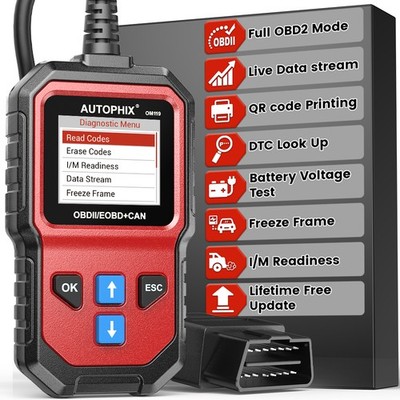 AUTOPHIX OM119 Car Check Engine Fault Code Reader OBD2 Scanner Diagnostic Tool