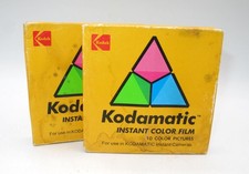 VINTAGE 2-KODAK KODAMATIC HS 144-10 INSTANT FILM-UNOPENED BOXES-EXP 4/83