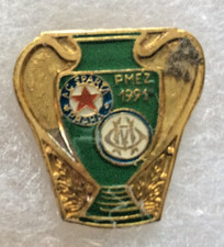 Sparta Praha v Marseille Champions League 1991 Match Badge