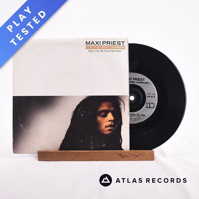 Maxi Priest - How Can We Ease The Pain? - 7'' Vinyl Record - VG+/VG+