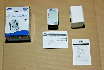 A&D 1 EA Wrist Blood Pressure Monitor with Jumbo Screen UB-543 --- FREE SHIPPING
