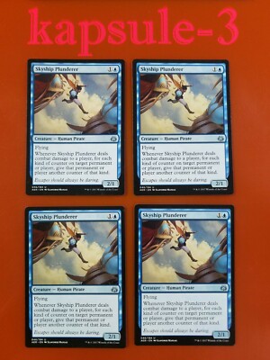 4x Skyship Plunderer (LP-NM) | Aether Revolt | MTG Magic Cards