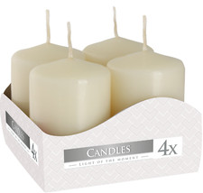 Set of 4 Votive Candles, 7 Hours Burning Time, 10 Colours To Choose From NEW