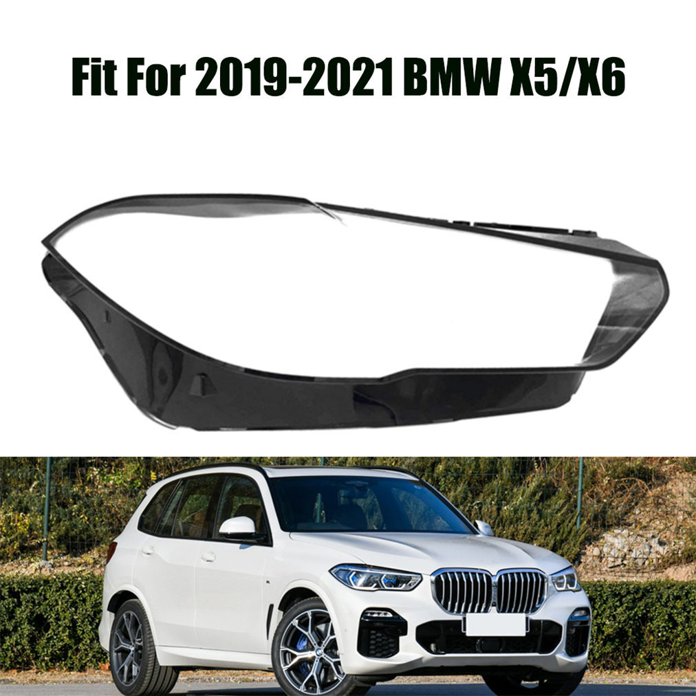 1Pcs Headlight Headlamp Clear Lens Right Cover Fit For 2019-2021 BMW X5/X6