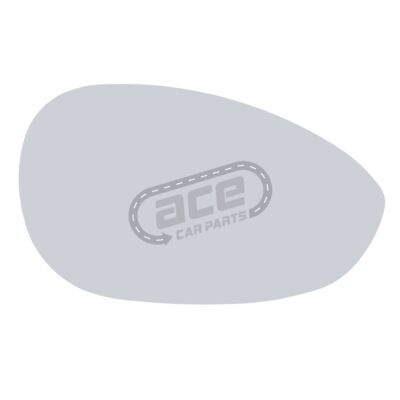 For Grande Punto 2006-2010 Convex Wing Door Mirror Glass Drivers Side Right Hand