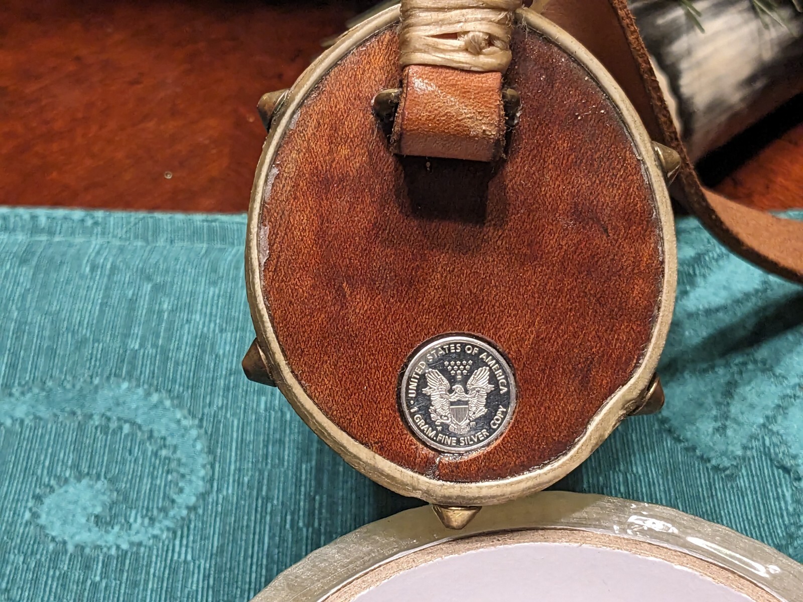 SCRIMSHAWED POWDER HORN eBay