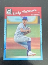 2023 Panini Donruss Baseball Carolina Blue Retro Ricky Tiedemann #249 Blue Jays