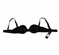 Fashion Nova NWT Locled in Lust Garter Bra Only Black Bra Sz Medium