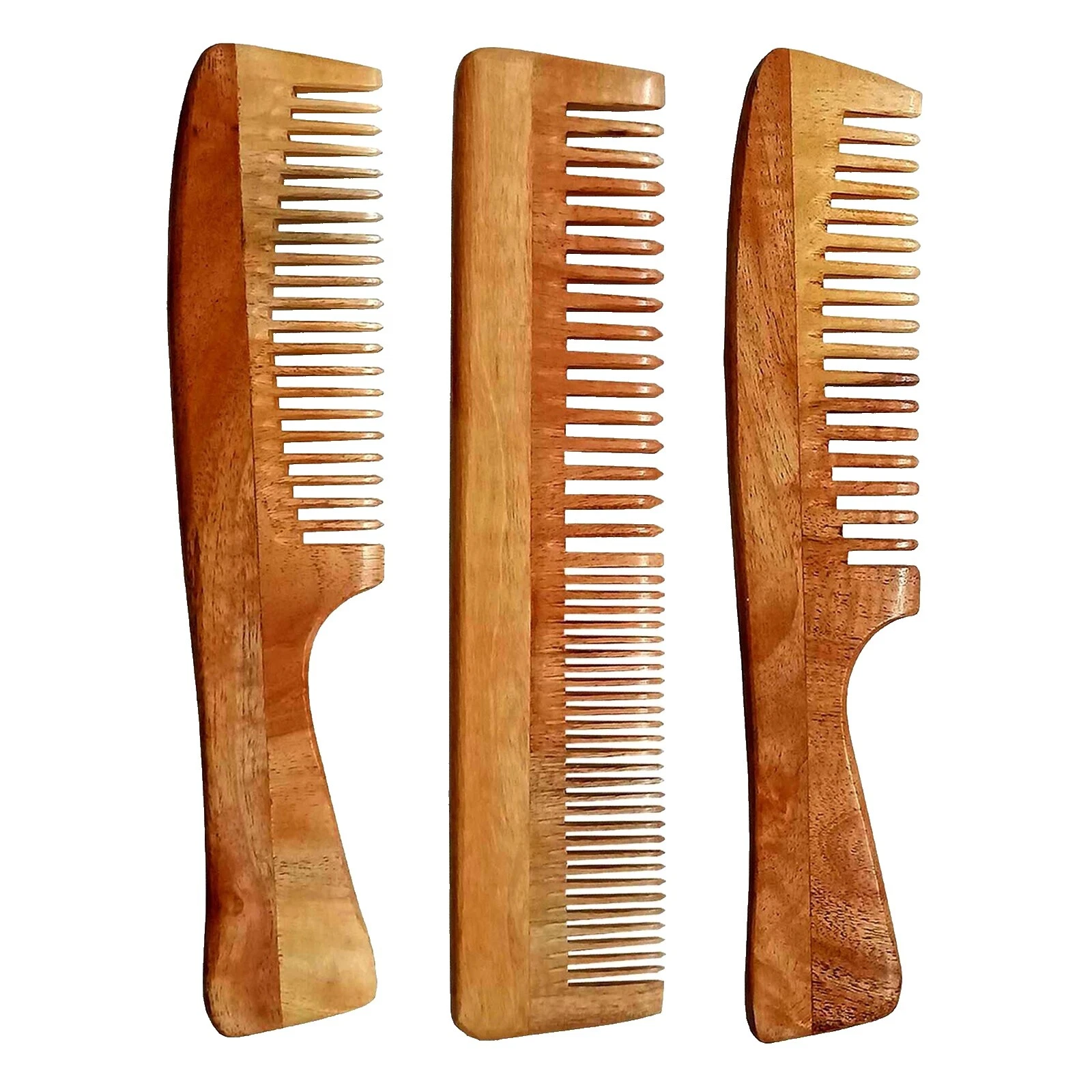 Cepillos y Peines de Pelo multicolor de madera