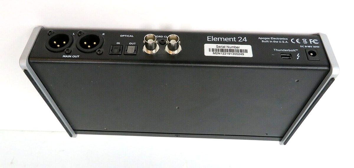APOGEE Element24 ＋Thunderbolt2 to usbC Element 24 - Apogee Electronics
