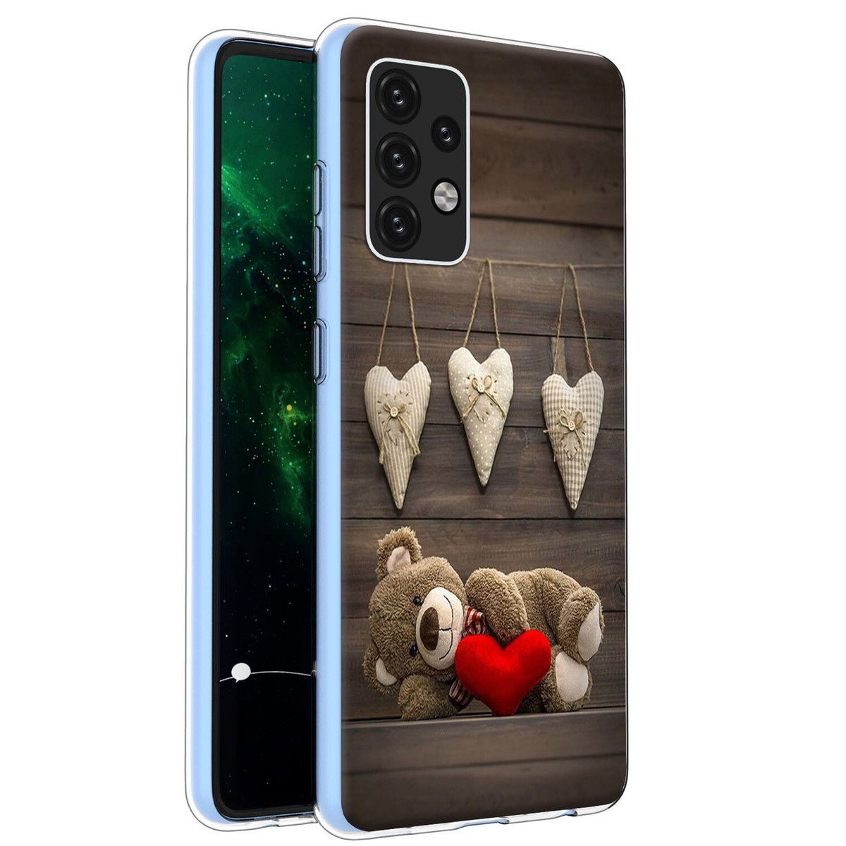 Mixroom - Cover Custodia Back case In TPU Silicone Morbido Per Apple iPhone 6 6s Fantasia Coppia Di Sushi In Spiaggia M594