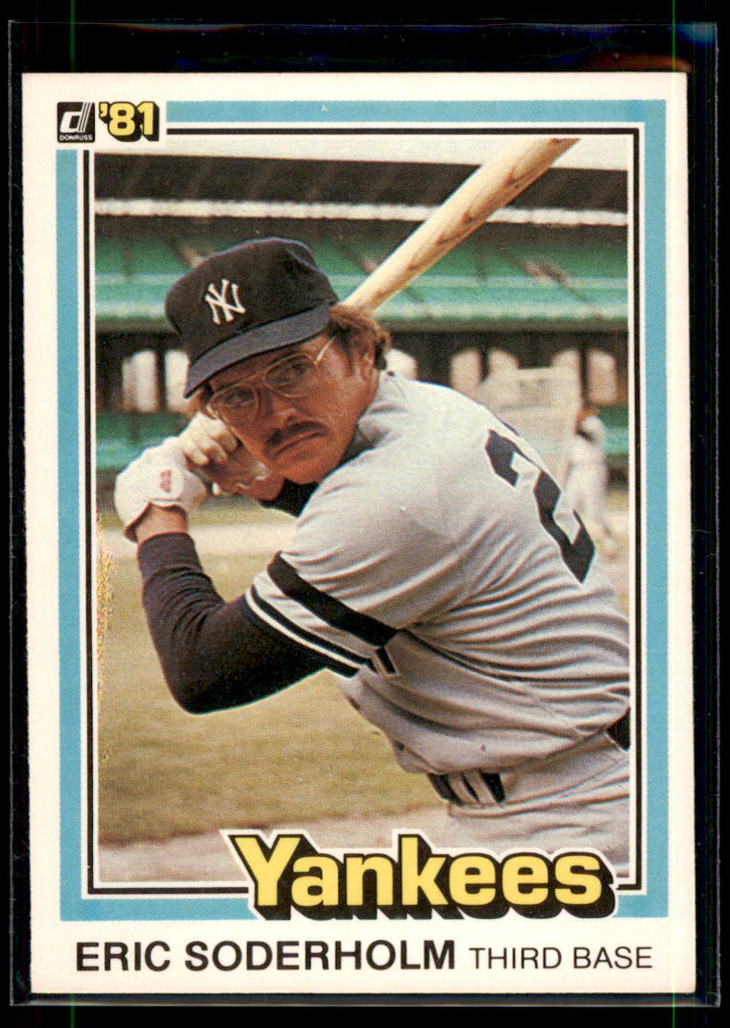 1981 Donruss  Eric Soderholm  #106 New York Yankees