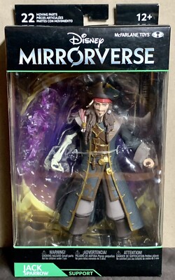 McFarlane Toys Disney Mirrorverse Jack Sparrow Action Figure Johnny Depp NEW