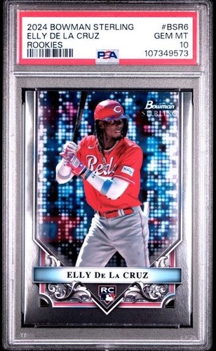 ELLY DE LA CRUZ 2024 Bowman Sterling BSR6 ROOKIES RC PSA 10 - Imagen 1 de 2
