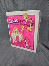 Vintage 1980 Mattel Barbie Golden Dream Fashion Doll Trunk 1004 Carry Case
