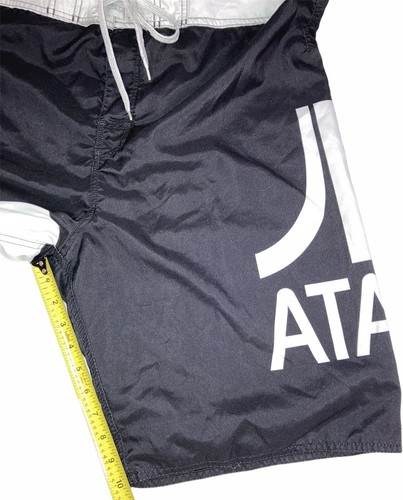 Videojuego arcade Atari con logotipo retro estampado gráficos para hombre talla 38 baúles de baño 2015 - Imagen 5 de 12