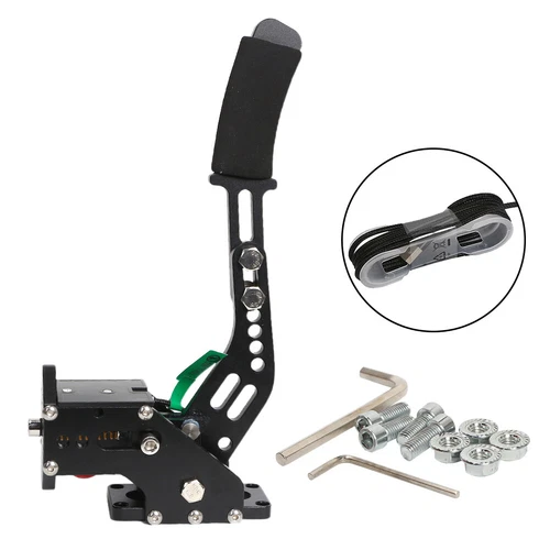 Racing Handbrake USB 14Bit Hand Brake With Clamp For PC Game G920 T300 T500 UK - Picture 4 of 11