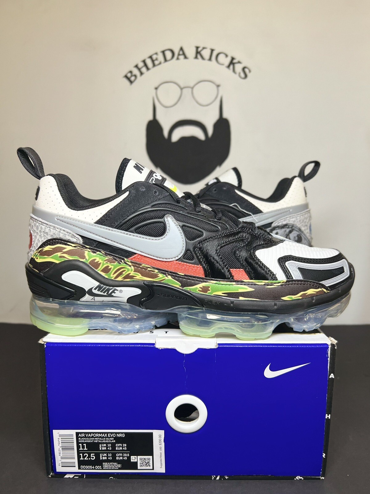 men's nike air vapormax evo nrg running shoes