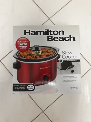 Hamilton Beach 3 QT Slow Cooker