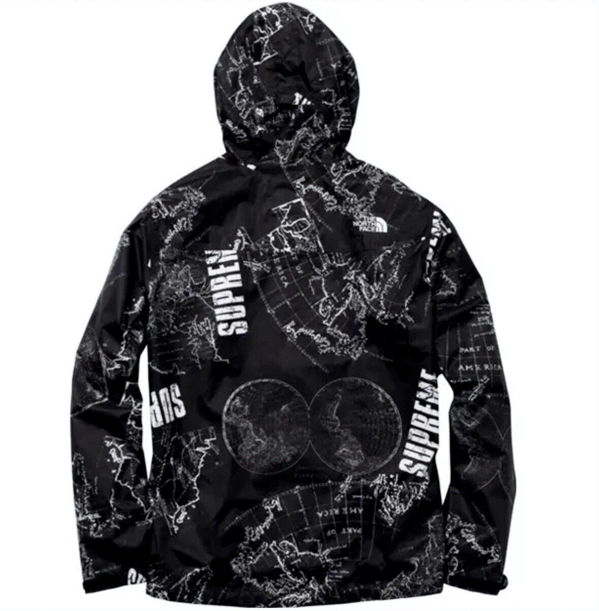 NEW Supreme x The North Face SS 2012 Spring Venture Jacket Size Large Black  DS