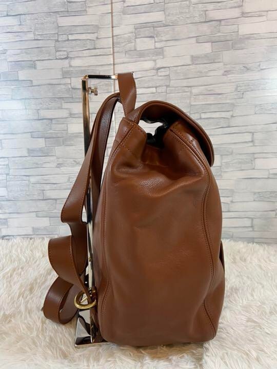 OLD COACH Vintage Backpack 4134 bag Leather brown #11 | eBay