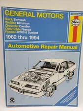 Haynes 38015 Repair Manual GM General Motors 1982 thru 1994 Buick Cadillac Olds