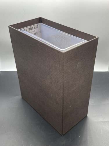 Fringe Studio Coral Rhino Transferware 8" Rectangular GLASS Vase w/ Original Box - Picture 11 of 13