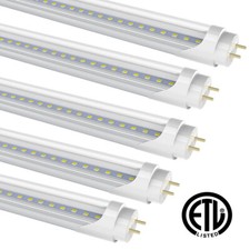 9W T8 2FT LED Tube Light Bulbs 24 inch 2 FT LED Shop Light G13 Bi-Pin 6000K ETL