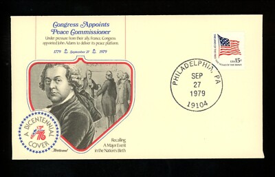 US Revolution Bicentennial Congress Appoints Peace C Philadelphia PA 9/27/1979