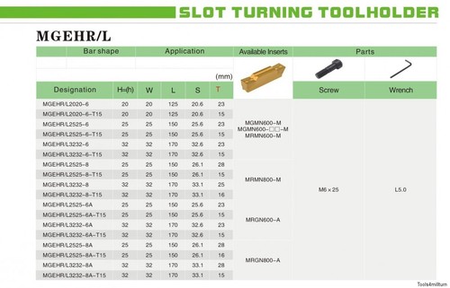 Klemmhalter Stechstahl MGEHL 2525-4 NEU f. Wendeplatten Lagerplatz D7 - Bild 3 von 3