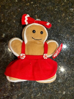 NWT Cuddly Cousins christmas Gingerbread girl plush stuffed animal 7