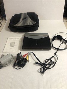 Durabrand Portable Dvd Player Dur 8 5 With Battery Charger Case Cords Tested 722306100030 Ebay