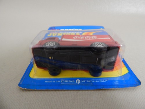 1973 VTG CORGI JUNIORS COCA COLA #87 DELIVERY TRUCK METTOY New Unpunched Card - Picture 7 of 12