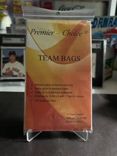 Premier Choice Team Bags Resealable Sleeves Holds Raw Cards or Toploaders