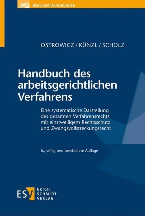 Thumbnail - Handbuch Des Arbeitsgerichtlichen Verfahrens, Alexander Ostrowicz