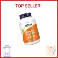 NOW Supplements, Pumpkin Seed Oil 1000 mg with Essential Fatty Acids and Phytost