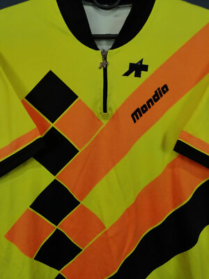 Maillot Cycliste Vintage LOOK ASSOS - Taille L - Fabriqué En Suisse