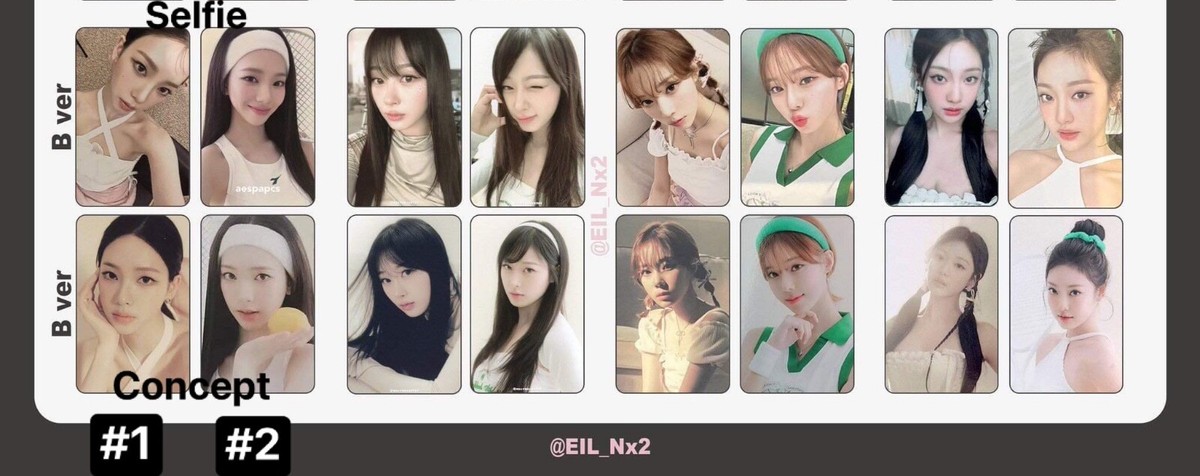 AESPA RANDOM TRADING PACK 2024 SEASON'S GREETING SSGT