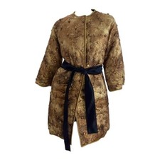 New D&g Dolce & Gabbana La Traviata Opera Quilted Brocade Coat 40 - 4