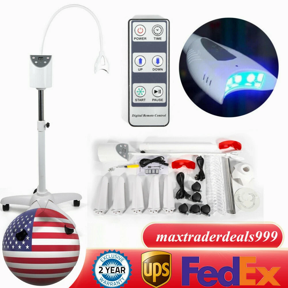 Lampada Sbiancante Denti Mobile Dentale Sbiancamento Luce LED Fredda - Foto 8