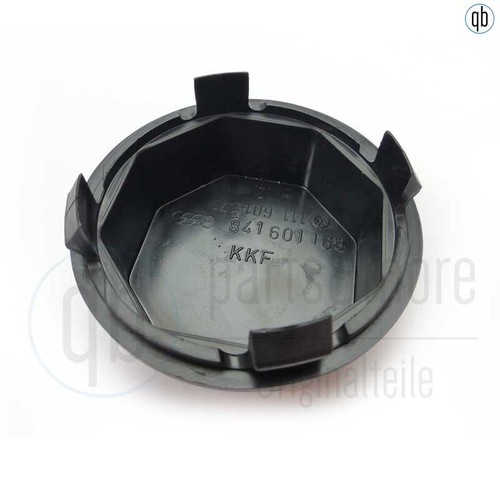 Original Audi 80 90 100 Nabendeckel Nabenkappe Radkappe schwarz 841601165 01C - Bild 2 von 3