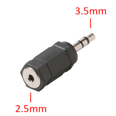3.5mm Male Plug to 2.5mm Female Jack Stereo Audio Adapter Converter Connector