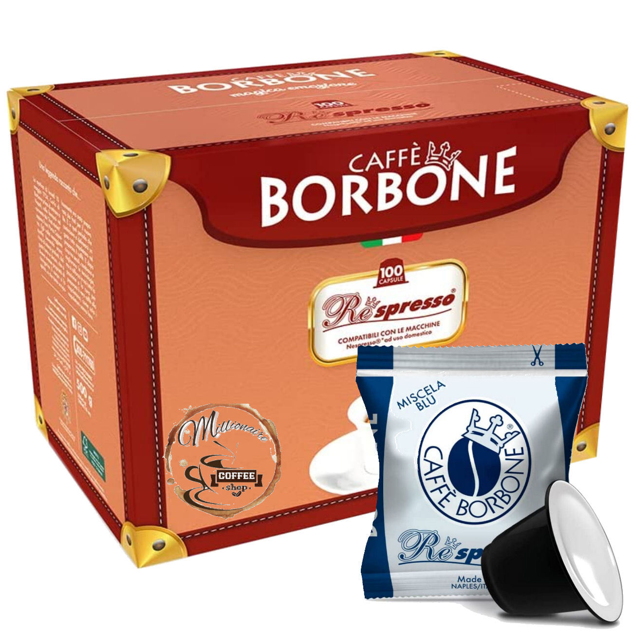 Capsule Caffè Borbone Respresso Miscela Blu 5 gr
