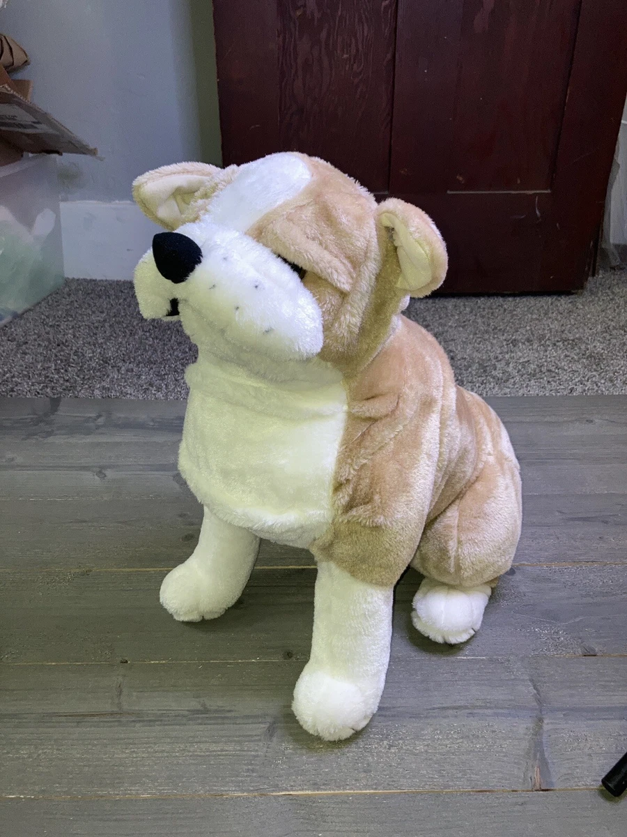 Melissa and Doug Plush English Bulldog Realistic 16