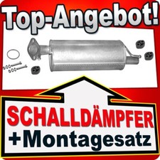Endschalldämpfer für SUZUKI SWIFT III 1.3 1.5 16V 1.3 DDIS Endtopf Auspuff