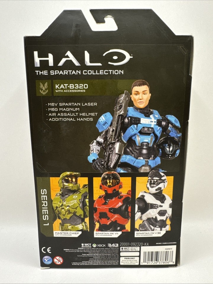 Halo Figura de Acción Spartan Buck