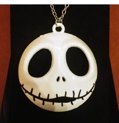 A Nightmare Before Christmas jack skellington necklace